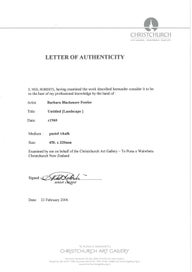 Listing 13 of 13 for Barbara Blackmore Fowler pastel on paper