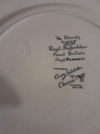 Listing 3 of 3 for LOOK!! BIARRITZ PLATE BY CLARICE CLIFF!!!