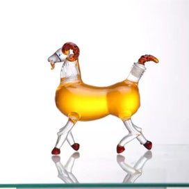 Listing 7 of 9 for 12 Style Animal Shaped Novelty Design Wine Bottle Lead-free Glass Barware Men