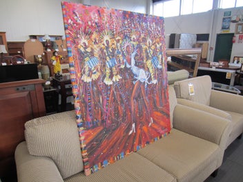 Listing 3 of 8 for Helcio Fernandes 'Rio de Janeiro' Original Canvas Painting