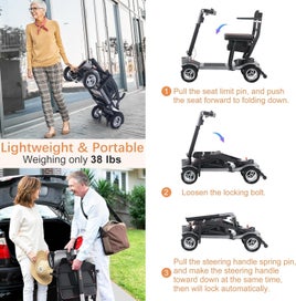 Listing 8 of 8 for Ultra-light Mobility Scooter