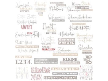 Listing 3 of 9 for Piggy Craft Metal Cutting Dies Cut Die Mold Christmas Alphabet Series Scrapbook