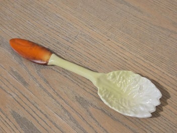 Listing 10 of 13 for Vintage Carlton Ware Lobster Handled Salad Server Spoon - Made in England