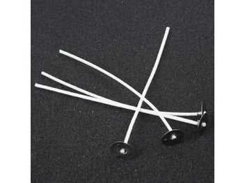 Listing 6 of 8 for 30Pcs 10cm Butter Wicks Pure Cotton Smokeless Candle Wicks Cotton Core Pre