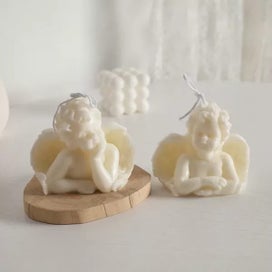 Listing 7 of 9 for 3D Angel Silicone Candle Mold DIY Aromatic Candle Making Plaster Soap Resin