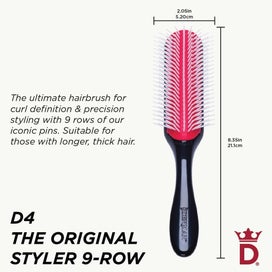 Listing 3 of 6 for Denman Classic D4 Styling Brush Large 9 Row
