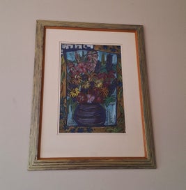 Listing 4 of 17 for +++ IMPRESSIVE " B?J. ROBINSON - SUMMER FLOWERS II " PAINTING +++