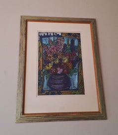 Listing 2 of 17 for +++ IMPRESSIVE " B?J. ROBINSON - SUMMER FLOWERS II " PAINTING +++