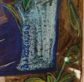 Listing 10 of 17 for +++ IMPRESSIVE " B?J. ROBINSON - SUMMER FLOWERS II " PAINTING +++