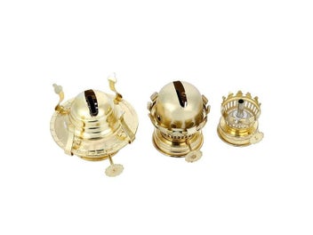 Listing 3 of 9 for Lamp Oil Burner Kerosene Parts Wick Antique Wicks Holder Burning Lampsaccessory