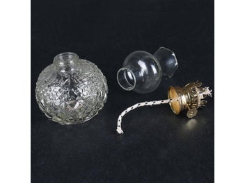 Listing 7 of 9 for Lamp Oil Burner Kerosene Parts Wick Antique Wicks Holder Burning Lampsaccessory
