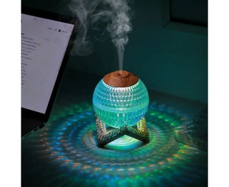 Listing 4 of 6 for Air Humidifier Essential Oil Aroma Diffuser Ultrasonic Moon Night Light Humid