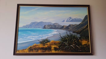 Listing 2 of 17 for +++ IMPRESSIVE ORIGINAL " S. MILL" OIL PAINTING +++