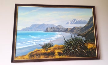 Listing 3 of 17 for +++ IMPRESSIVE ORIGINAL " S. MILL" OIL PAINTING +++