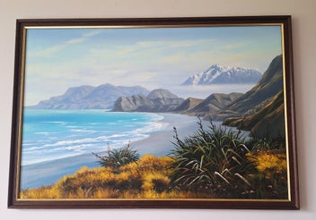 Listing 4 of 17 for +++ IMPRESSIVE ORIGINAL " S. MILL" OIL PAINTING +++