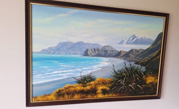 Listing 8 of 17 for +++ IMPRESSIVE ORIGINAL " S. MILL" OIL PAINTING +++