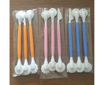 Listing 2 of 8 for 3Pcs Cake Flower Decorative Pen Fondant Carving Sculpture Modelling Baking To