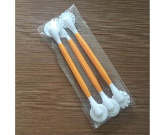 Listing 5 of 8 for 3Pcs Cake Flower Decorative Pen Fondant Carving Sculpture Modelling Baking To