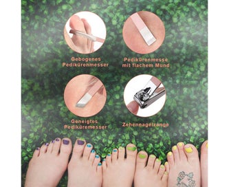 Listing 5 of 5 for Manicure Set, Pedicure Set, 15 Piece Nail Clipper Set, Nail Care, Nail Clippe