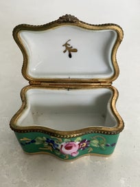 Listing 10 of 15 for Vintage French Limoges hand painted trinket box