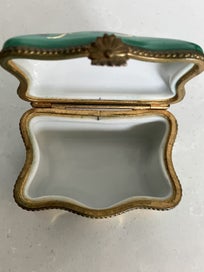 Listing 12 of 15 for Vintage French Limoges hand painted trinket box
