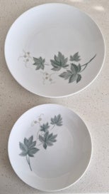 Listing 1 of 4 for (WI22) NORITAKE CHINA WILD IVY: SALAD AND TEA PLATES