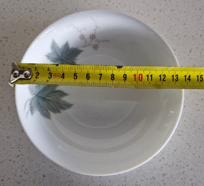 Listing 6 of 6 for (WI23) NORITAKE CHINA WILD IVY: MEDIUM SOUP & SMALL SOUP & FRUIT SALAD BOWLS