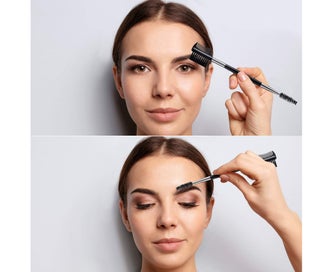 Listing 4 of 7 for 3 Piece Eyebrow Lash Shaper Eyelash Comb and Brow Brush Double Comb Eyebrow B
