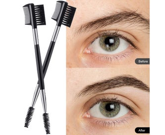 Listing 5 of 7 for 3 Piece Eyebrow Lash Shaper Eyelash Comb and Brow Brush Double Comb Eyebrow B