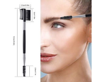 Listing 6 of 7 for 3 Piece Eyebrow Lash Shaper Eyelash Comb and Brow Brush Double Comb Eyebrow B