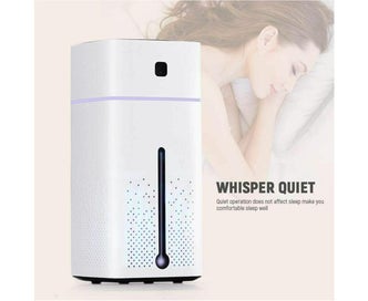 Listing 3 of 9 for 1L Ultrasonic Air Humidifier Mist Aroma Purifier LED Light USB White