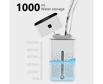 Listing 5 of 9 for 1L Ultrasonic Air Humidifier Mist Aroma Purifier LED Light USB White