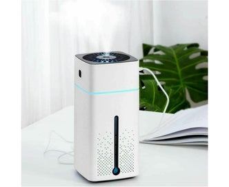 Listing 7 of 9 for 1L Ultrasonic Air Humidifier Mist Aroma Purifier LED Light USB White