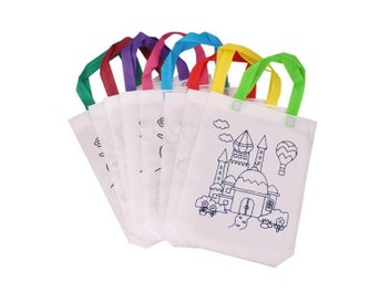 Listing 11 of 16 for DIY Environmental Protection Graffiti Bag Handmade Painting Non-Woven Bag For