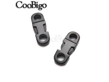 Listing 5 of 8 for 12pcs Mini Quick Release Buckle Paracord Bracelet Clasp Plastic Carabiner