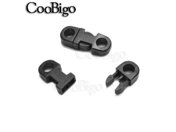 Listing 6 of 8 for 12pcs Mini Quick Release Buckle Paracord Bracelet Clasp Plastic Carabiner