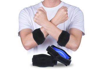Listing 7 of 8 for 2PCS Elbow Braces Arm Support for Tennis Golf Sports Pain Relief