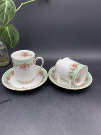 Listing 2 of 5 for Paragon Bone China Rosalia Tea/coffee Cups and Saucers