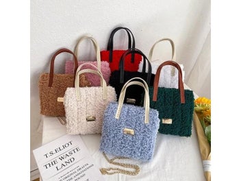 Listing 12 of 16 for DIY Handcraft Bag Making Materials Creative Weaving Bag Latch Hook Mesh Cloth