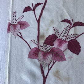 Listing 9 of 20 for Vintage Japanese Decorative Silk Fabric Piece Old Kimono Panel