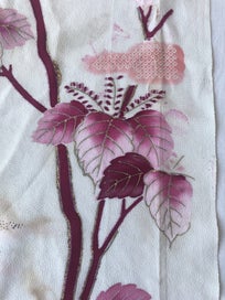 Listing 14 of 20 for Vintage Japanese Decorative Silk Fabric Piece Old Kimono Panel