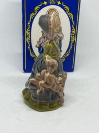 Listing 4 of 7 for Vintage Wade England Mary Had A Little Lamb Nursery Rhyme Figurine