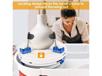 Listing 1 of 7 for Pottery Wheel Holder Clip Pottery Machine Turntable Polymer Scraping Modelling