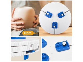 Listing 4 of 7 for Pottery Wheel Holder Clip Pottery Machine Turntable Polymer Scraping Modelling