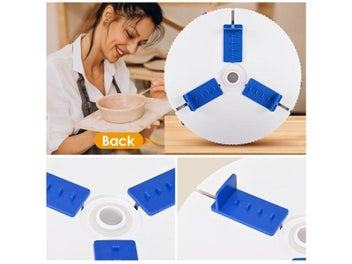 Listing 5 of 7 for Pottery Wheel Holder Clip Pottery Machine Turntable Polymer Scraping Modelling