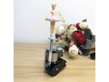 Listing 3 of 9 for Music Box DIY Ballerina With Three Rotating Magnets With Flexible Rotating