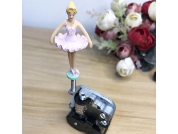 Listing 5 of 9 for Music Box DIY Ballerina With Three Rotating Magnets With Flexible Rotating