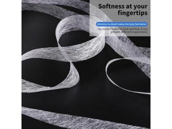 Listing 12 of 16 for Double Sided Non-woven Lining Adhesive Hem Tape With Mesh Film