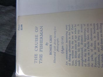 Listing 3 of 3 for Two rare collectable books from 1930' s by Zane Grey's son Romer.
