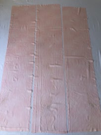 Listing 10 of 13 for Vintage Japanese Pink Silk Kimono Panels Fabric Pieces X3